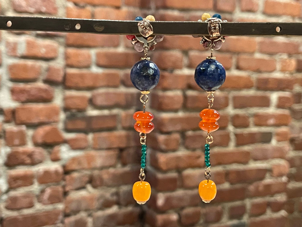 Beaded Drop Earrings