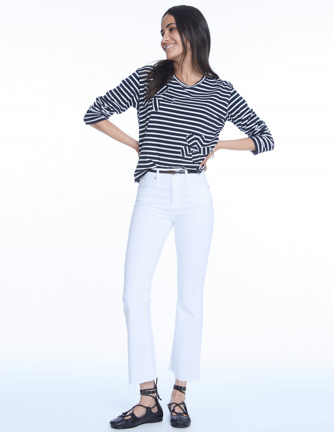 Elliott Lauren Provence Stripe Top 1