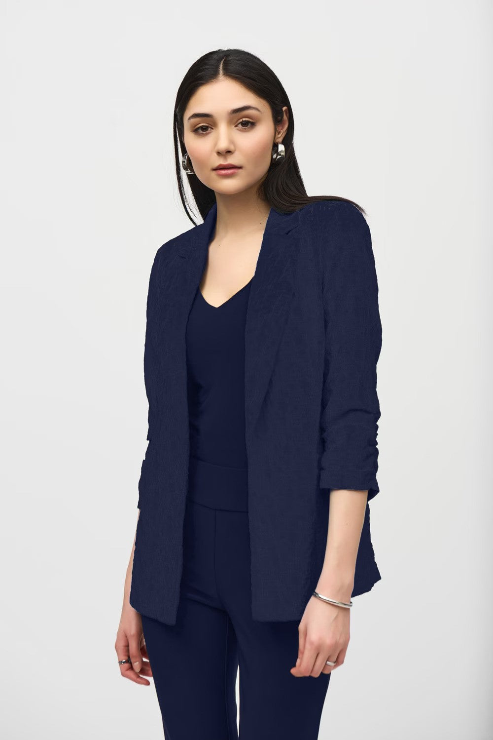 Boxy Blazer Style 242034 Midnight Blue