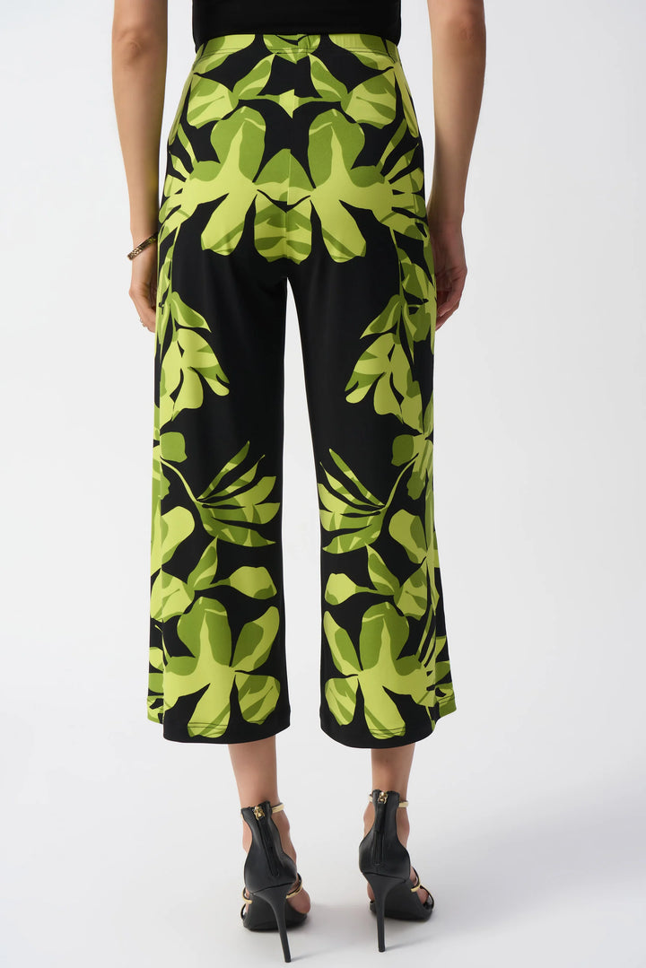 Floral Print Culotte Pants Style 251189 4