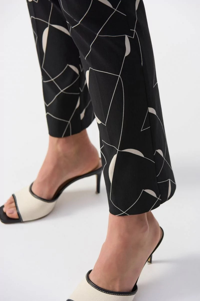 Millennium Geometric Print Straight Pants Style 251219 3