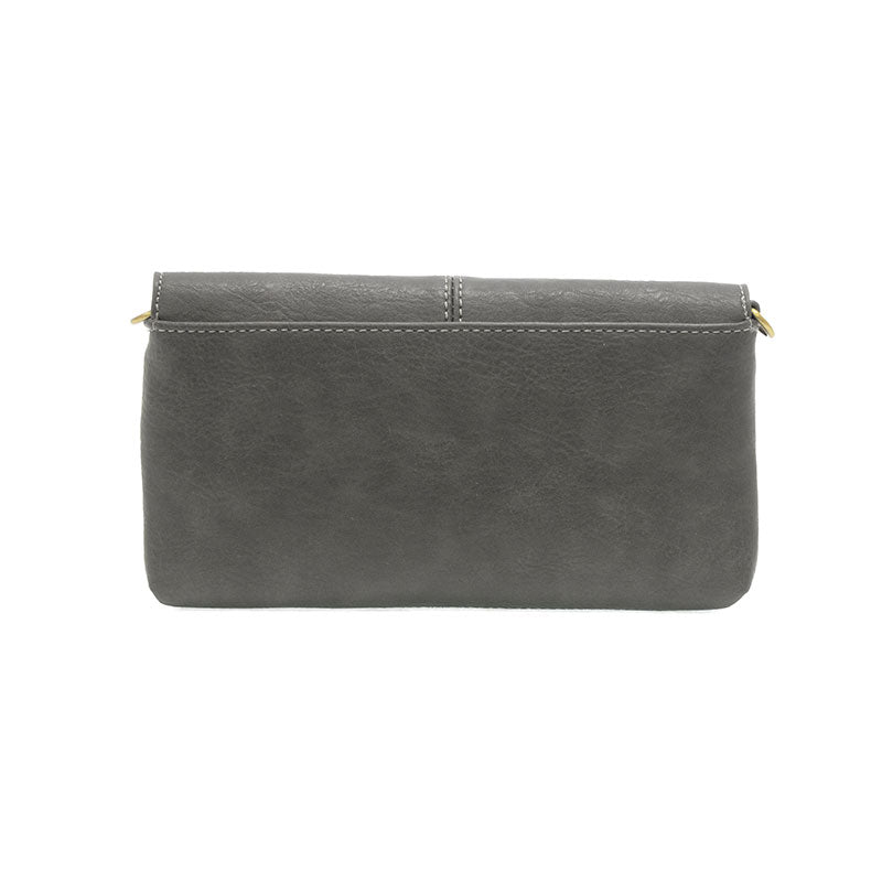 Everly Organizer Flap Crossbody Charcoal 3