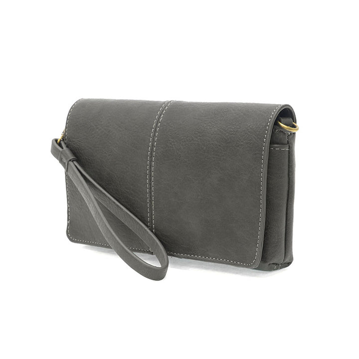 Everly Organizer Flap Crossbody Charcoal 4