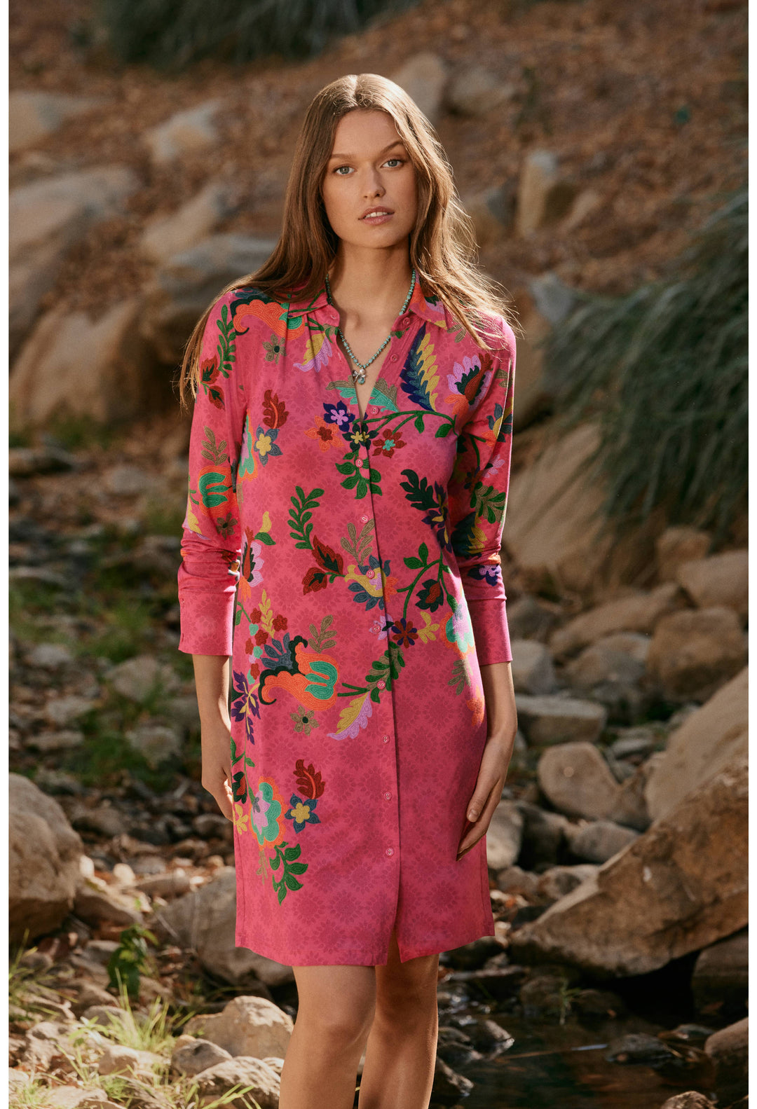 The Janie Favorite Shirt Dress Verney