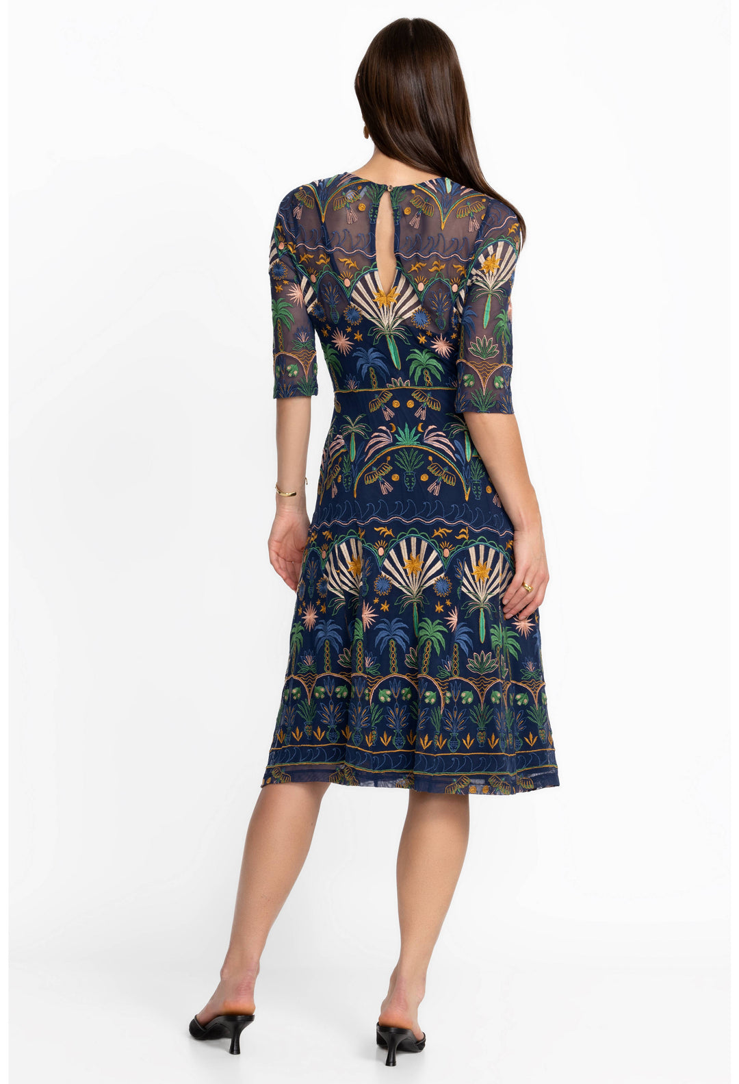 Nova paneled Midi Dress Del Mar 4