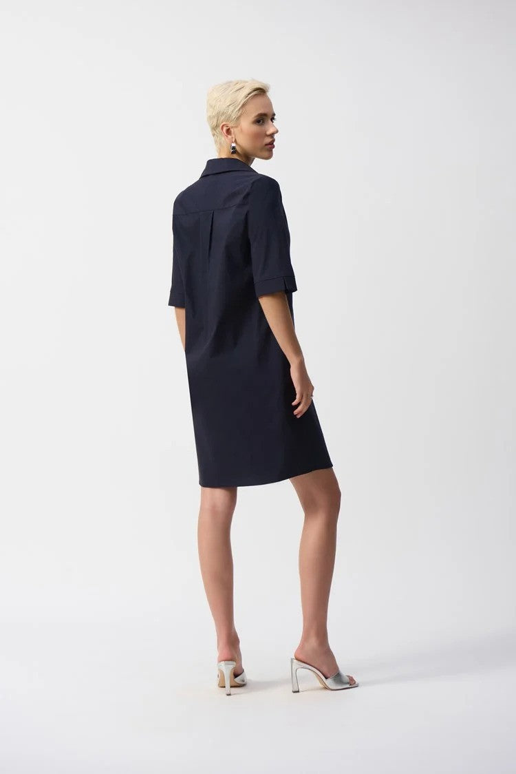 Stretch Poplin Trapeze Dress 4