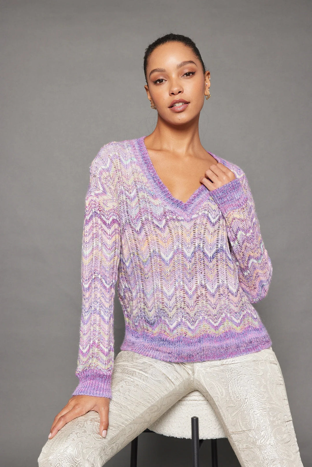 Mystic Pullover Sweater Purple Haze 1