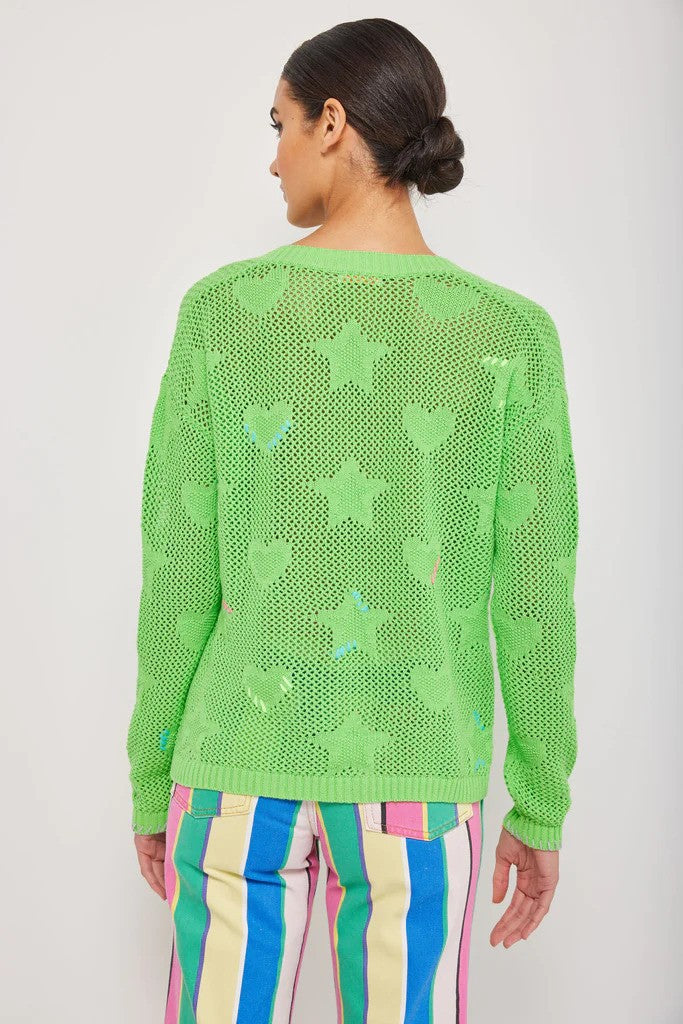 Lisa Todd Super Stars Sweater Back