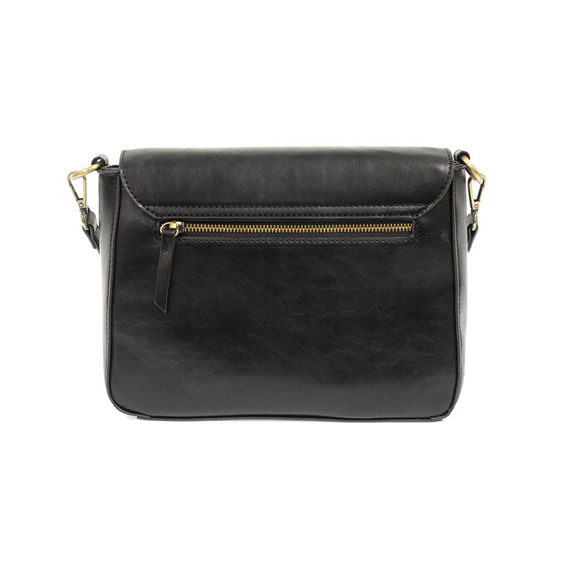 Lexie Convertible Shoulder Bag with Faux Suede Trim Back.