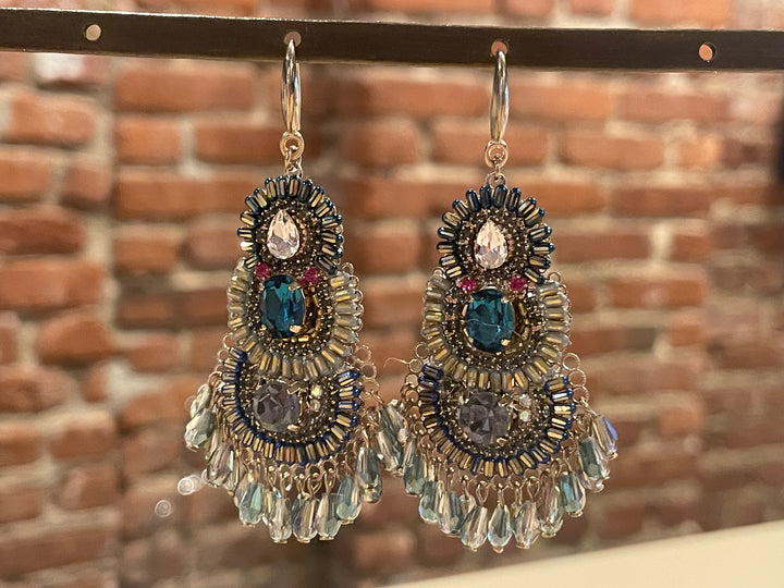 Amaia Chandelier Earrings Front