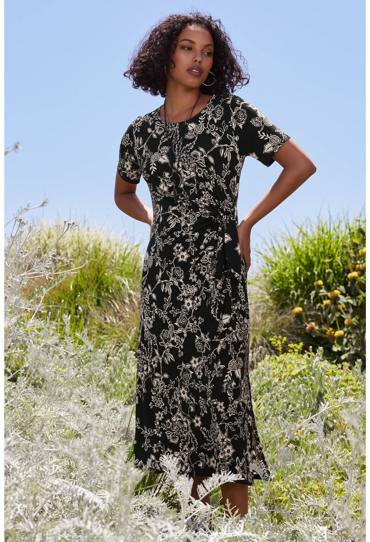 The Janie Favorite Side Tie Knit Dress Catalog