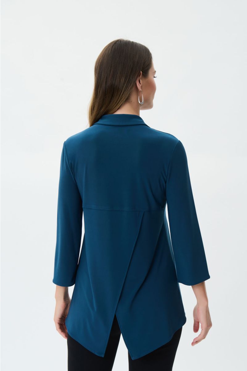 Joseph Ribkoff Embellished Yolk Top Style 223120 Back Detail.