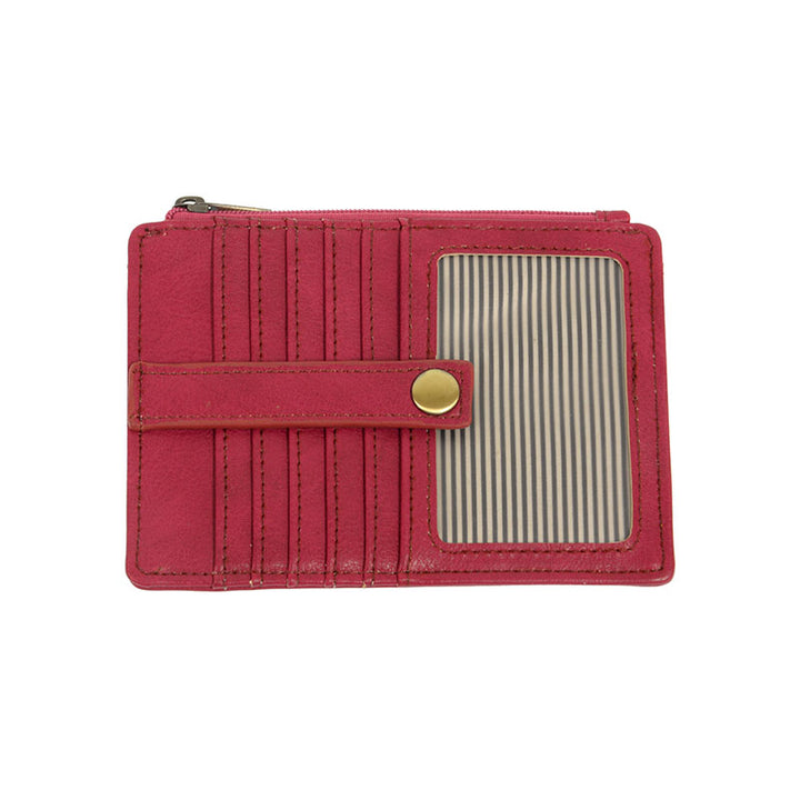 Joy Susan Penny Mini Travel Wallet Fuchsia Front.