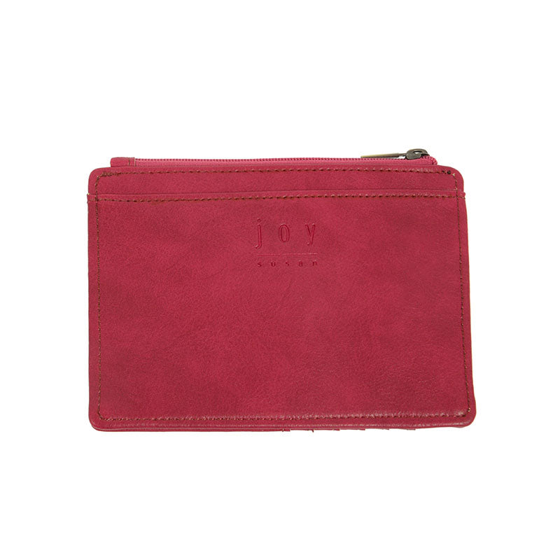 Joy Susan Penny Mini Travel Wallet Fuchsia Back.