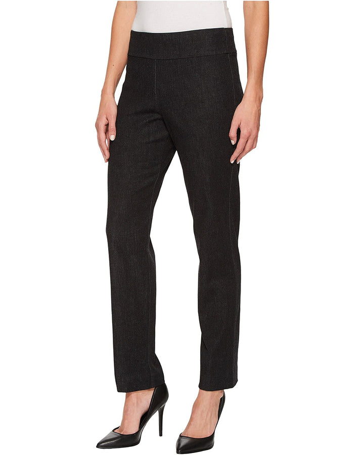 Pull-On Denim Ankle Pant